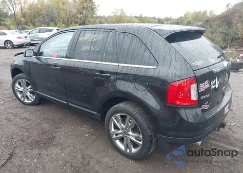 2013 Ford Edge Limited из США, поврежденный, VIN 2FMDK4KC6DBB67117